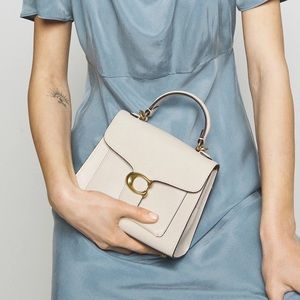 COACH TABBY 20 white handbag